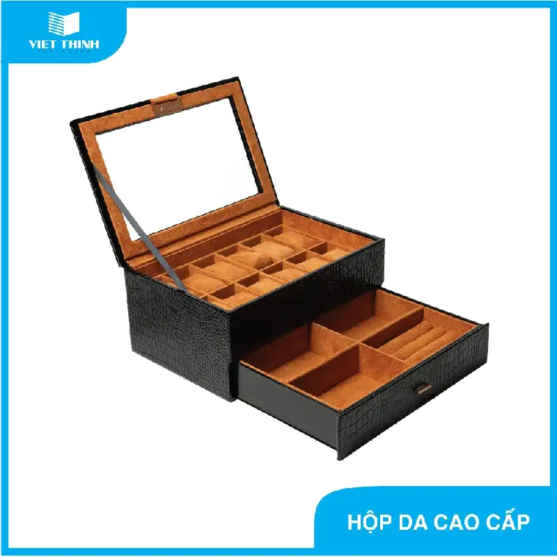 Hộp da cao cấp